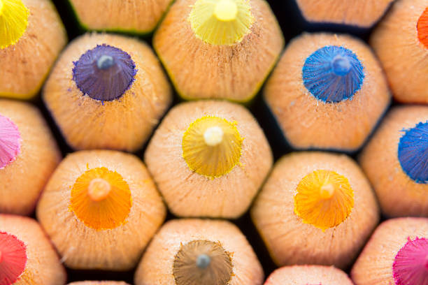 istock Macro image of color pencils 185161169
