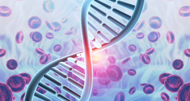 istock DNA strand on scientific background 1851617351