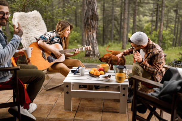 istock Guitar music on a patio! 1851635263