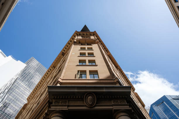 istock Low angle view of an old style building 1851639932