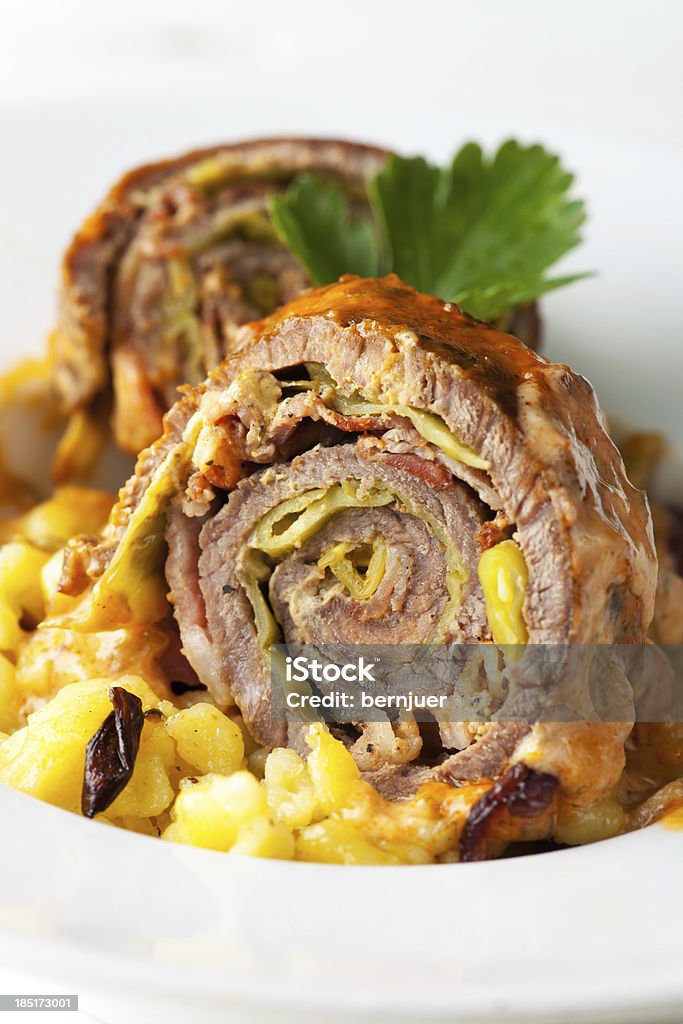 roulade - Foto de stock de Bife a rolê royalty-free