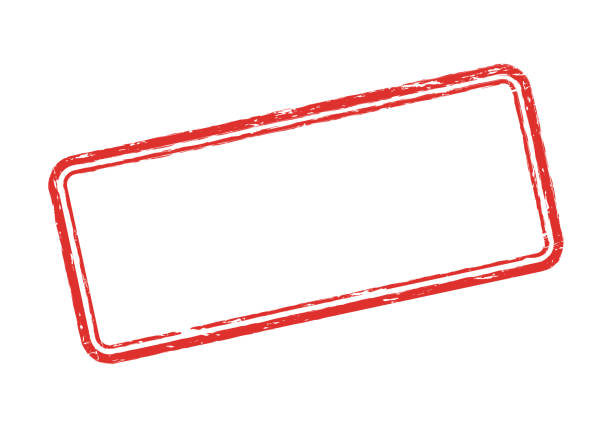 Seal Rectangular Paintable Stamp Seal Rectangular Paintable Stamp
