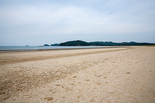 beach with sand