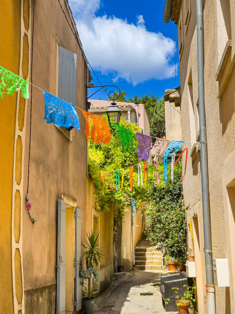 istock Charming Saint-Quentin-la-Poterie: Exploring the Timeless Village Streets 1851762340