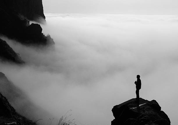 istock Alone in the fog 185176686