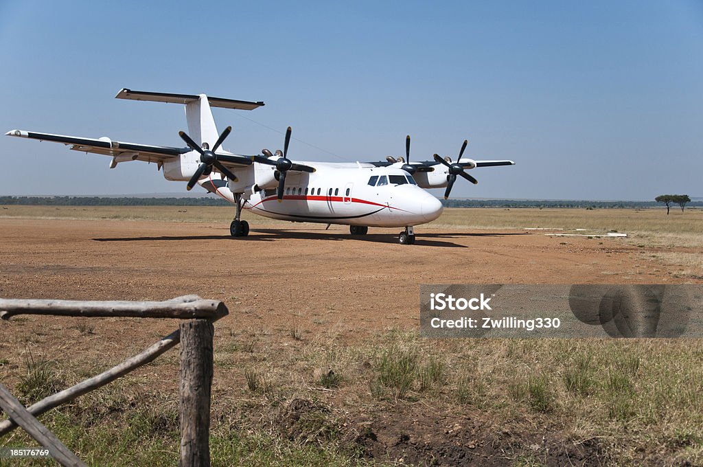 Geparkt Flugzeug - Lizenzfrei Afrika Stock-Foto
