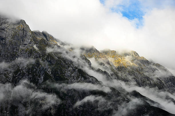 Milford Sound, New Zealand stock photo