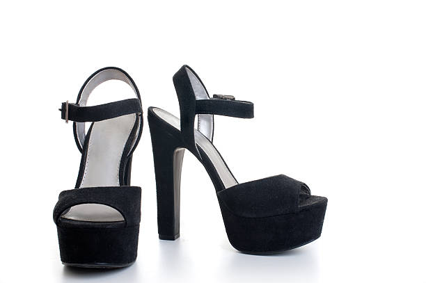 istock Black women shoes 185181899