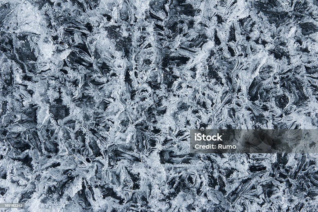 Textural background from Baikal ice Ice texture crystal bubbles of pure ice of Baikal Abstract Stock Photo