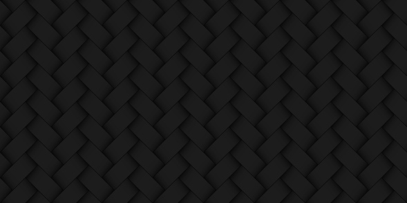 Modern and trendy abstract background. Geometric texture with seamless patterns for your design (colors used: black, gray). Vector Illustration (EPS10, well layered and grouped), wide format (2:1). Easy to edit, manipulate, resize or colorize.