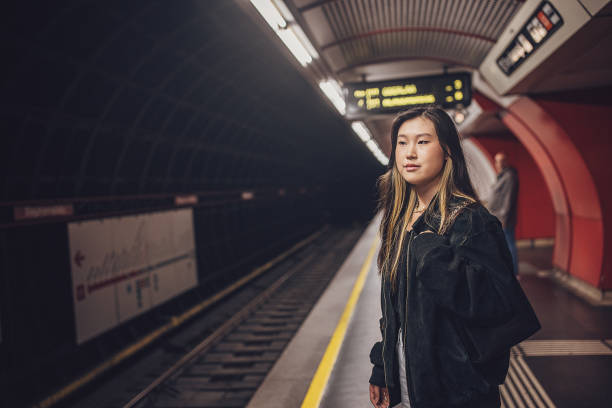 istock Woman in subway 1851837268