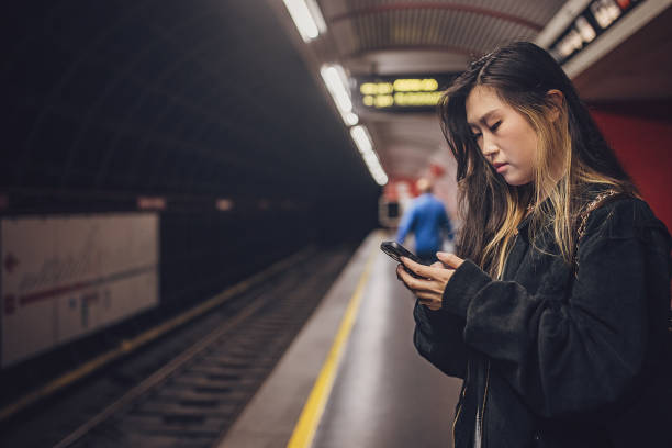 istock Woman in subway 1851837601