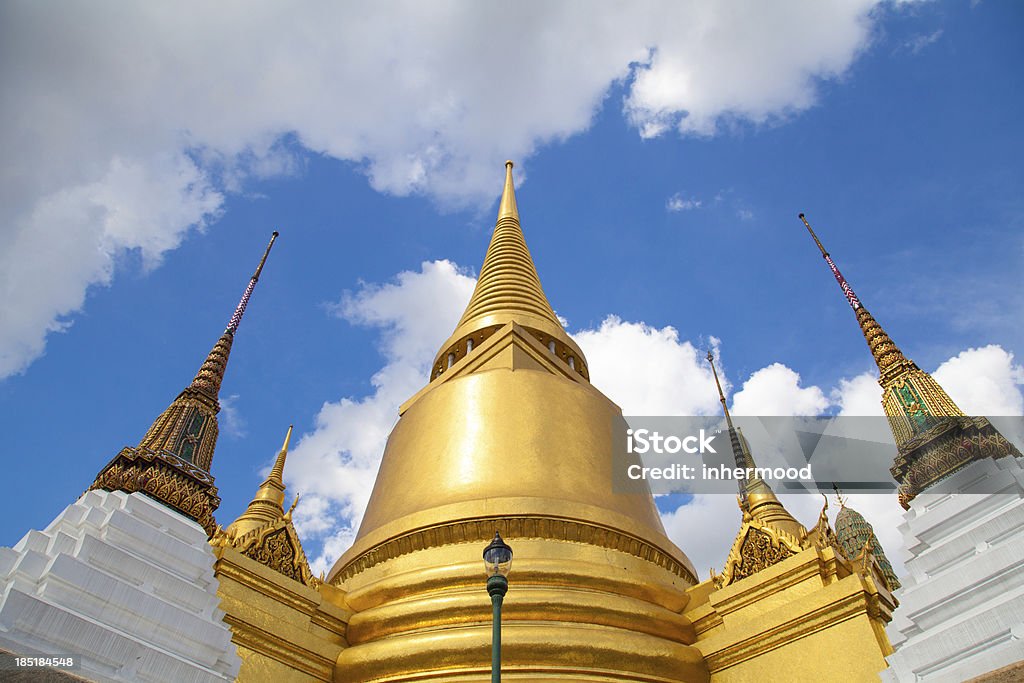 Wat Phra Kaew, templo de Bangkok, Tailandia, esmeralda Buda - Foto de stock de Arquitectura libre de derechos