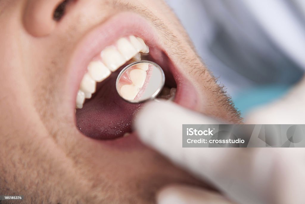 Paciente em Consultório Dentário. - Royalty-free Adulto Foto de stock