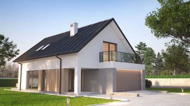 istock Family house, 3D illustration 1851853760