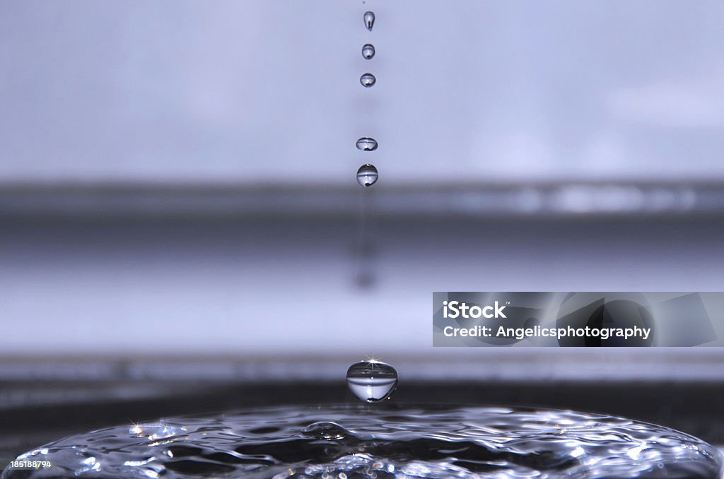 Gocce d'acqua - Foto stock royalty-free di Assetato
