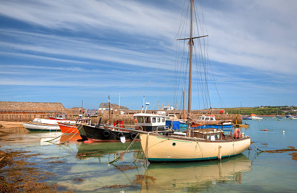 istock Cornish Fishing Boats 185190557