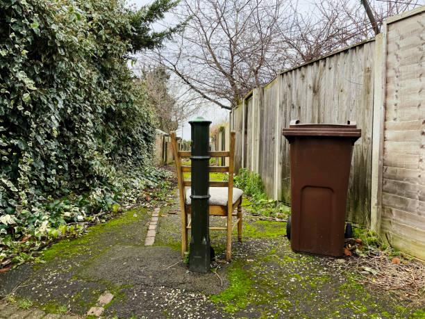 istock Broken chair in an alley 1851932525