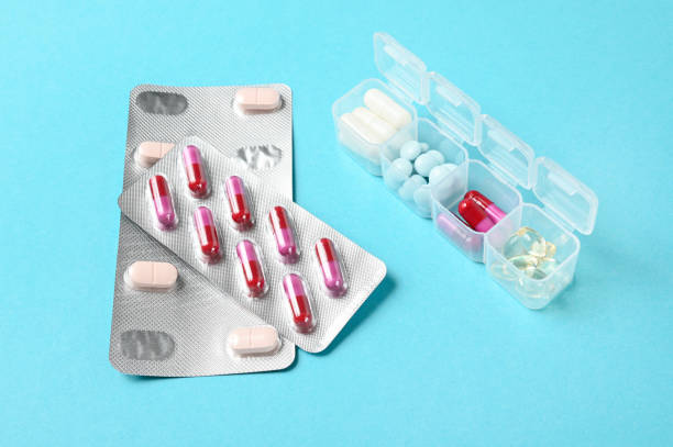 istock Pills in a box and a blister 1851981449