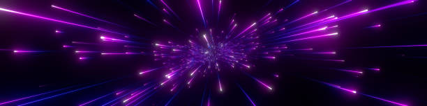 istock Speed of light in galaxy. 1852028159