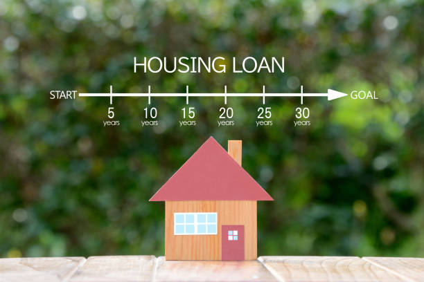 istock House object and housing loan indication bar 1852028204