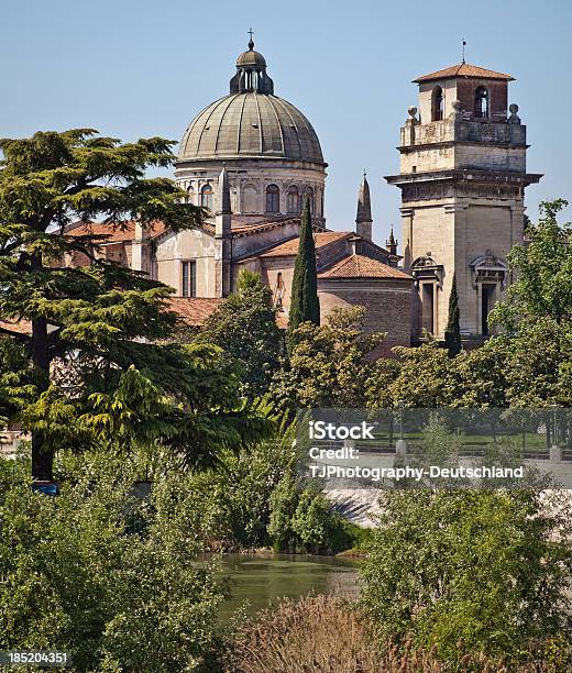 The Old Town Verona In Italy Stock Photo - Download Image Now - Ancient, Backgrounds, Cathedral