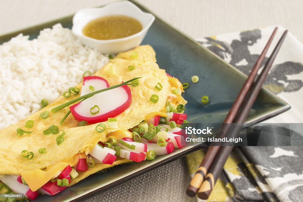 Kamaboko Omelett - Lizenzfrei Hawaii - Inselgruppe Stock-Foto
