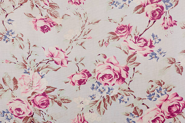 istock Antique floral fabric SB37 close up 185206907