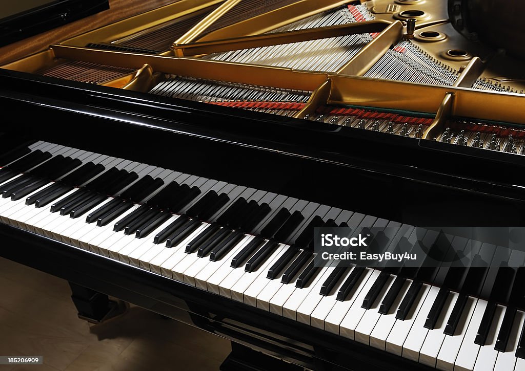 Grand piano - Lizenzfrei Konzertflügel Stock-Foto