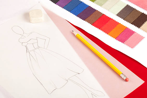 istock drawing of fashion 185207645