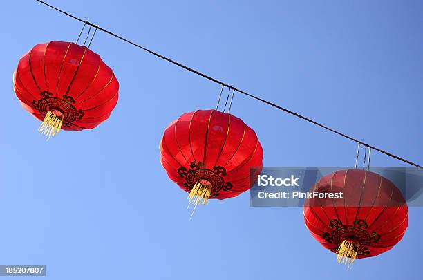 Photo libre de droit de Lanterne Chinoise banque d'images et plus d'images libres de droit de Ballon de baudruche - Ballon de baudruche, Bleu, Chine