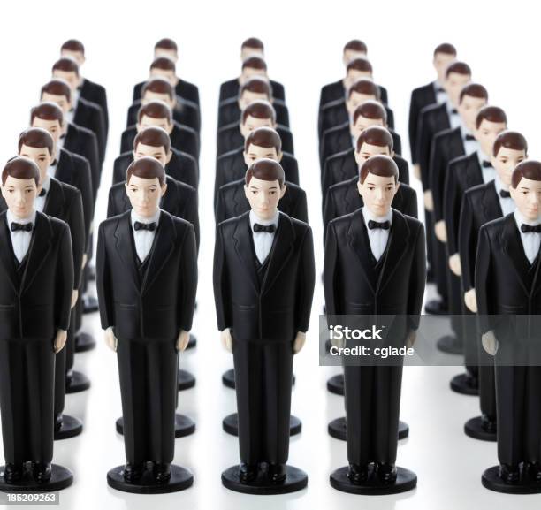 Many Clones Stock Photo - Download Image Now - Repetition, People, Imitation