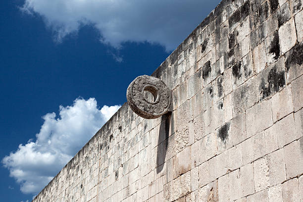 istock Ballcourt goal Chichen Itza 185209314