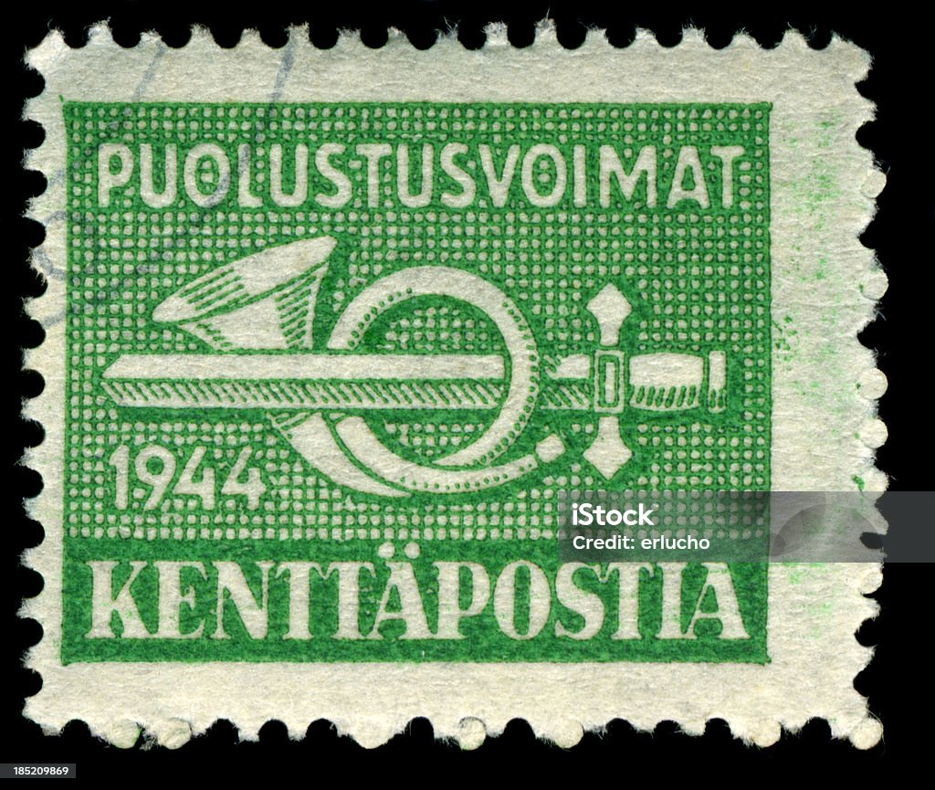 Militär-Briefmarke - Lizenzfrei 1940-1949 Stock-Foto