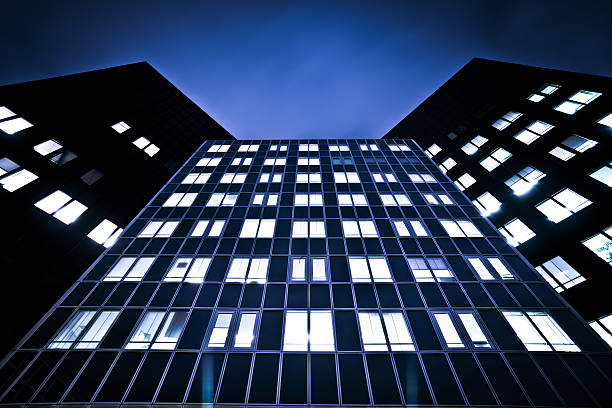 istock Skyscrapers at Night in Paris 185209977