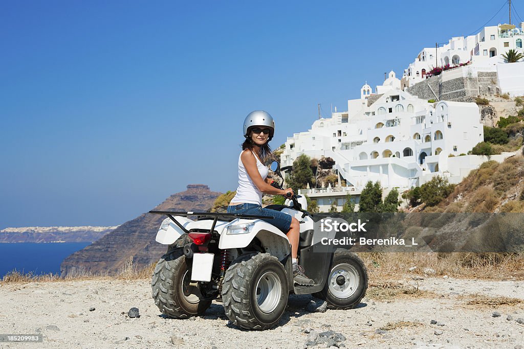 Turista em quad bike - Royalty-free Adulto Foto de stock