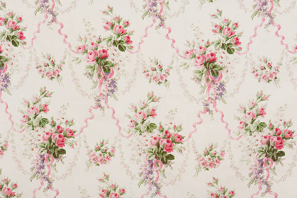 istock Antique Floral Fabric SB10 Close Up 185210060