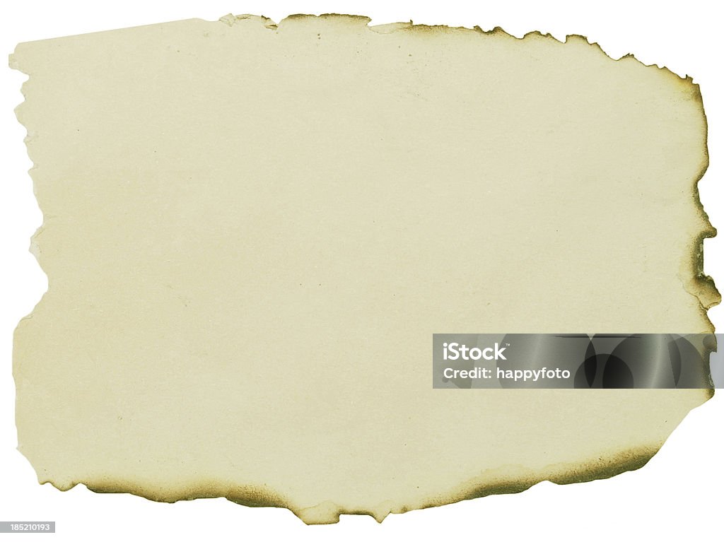 Bruciato carta - Foto stock royalty-free di Antico - Vecchio stile