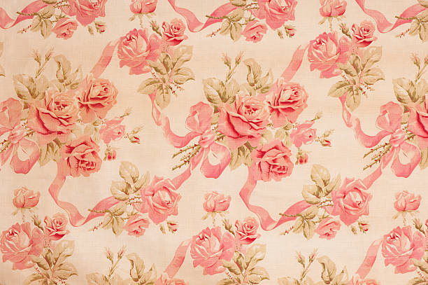 istock Antique Floral Fabric SB71 Close Up 185211175