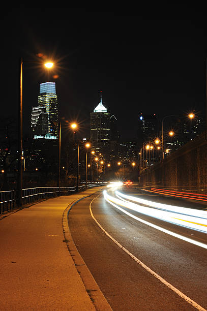 istock Night Traffic in Philadelphia 185211281