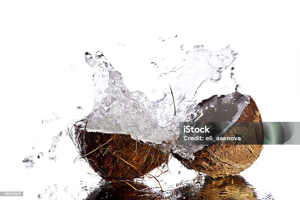 Chlapać kokosowy - Zbiór zdjęć royalty-free (Kokos)