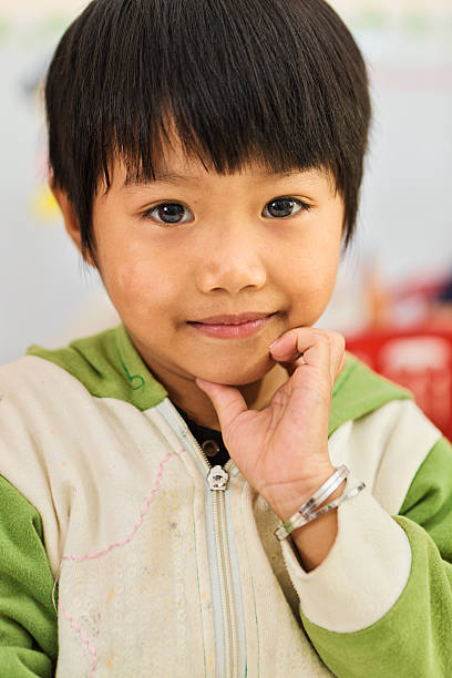 istock Portrait of Vietnamese boy in classroom 185212987