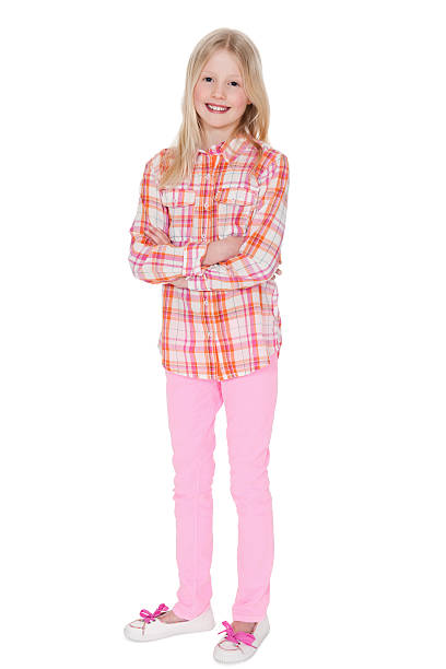 istock Little Girl In Casuals 185213166