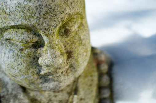 Buddha statue close-up