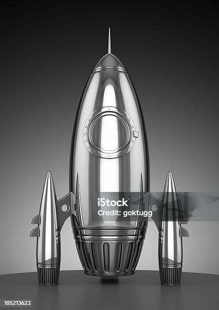 Foto de Foguete e mais fotos de stock de Foguete espacial - Foguete espacial, Nave Espacial, Prata