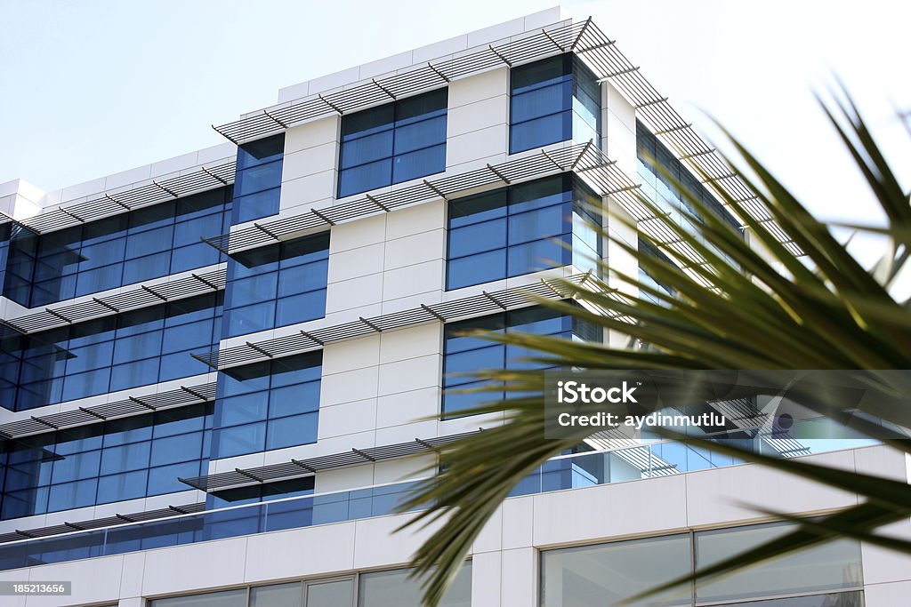 Modern Corporate Glass Building Modern Corporate Glass Building. Building Exterior Stock Photo