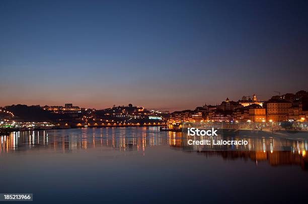 Porto Paesaggio - Fotografie stock e altre immagini di Notte - Notte, Portogallo, Oporto - Portogallo