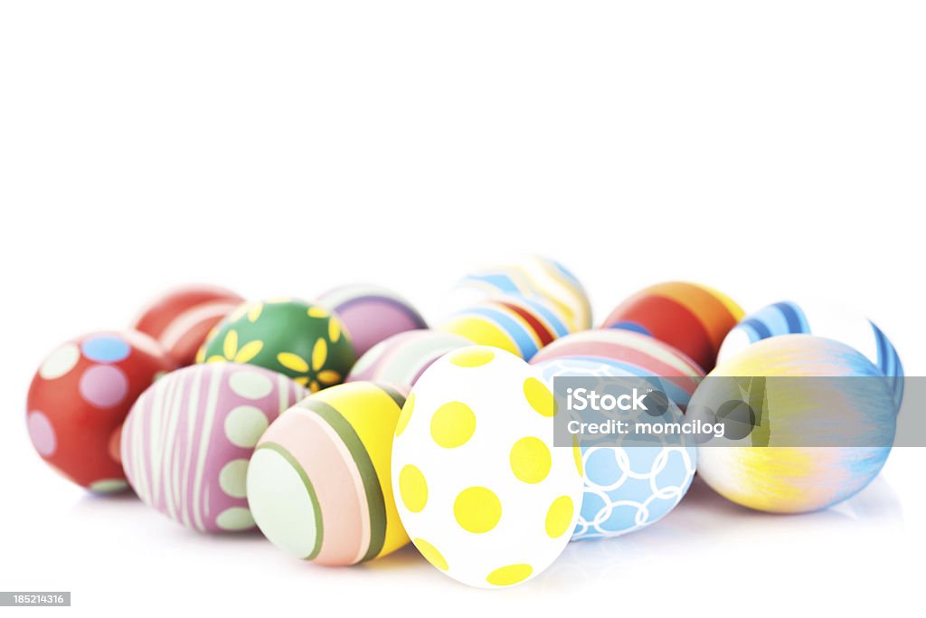 Bunte Easter eggs - Lizenzfrei April Stock-Foto