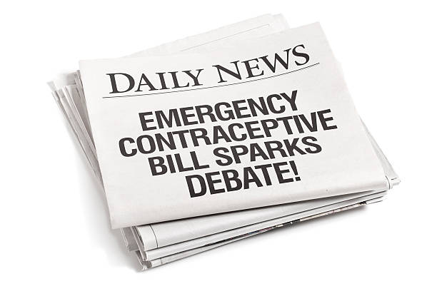 istock Newspaper Headlines Emergency Contraception 185214658