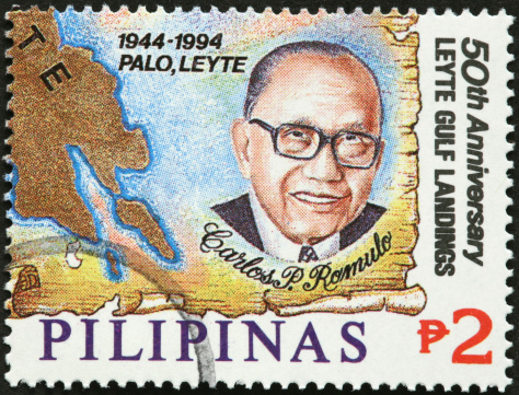 World War II Philippine historic stamp